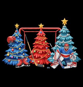 Obrázek 2 produktu Dámské tričko Sportovní Vánoce na Ledě