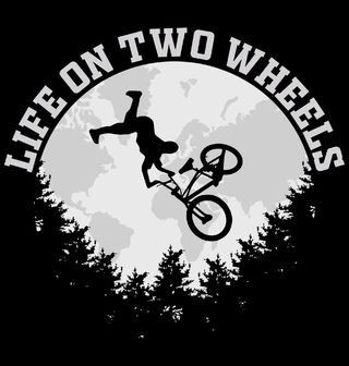 Obrázek 2 produktu Dětské tričko Život na dvou kolech