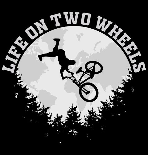 Obrázek produktu Dětské tričko Život na dvou kolech