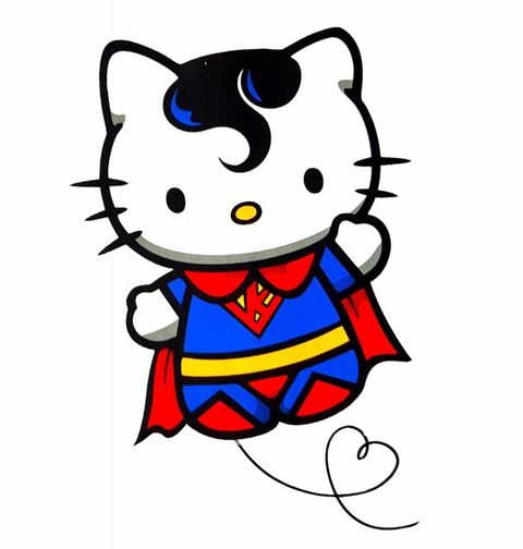 Obrázek produktu Dětské tričko Hello Super Kitty