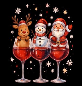 Obrázek 2 produktu Pánské tričko Vánoční Bar u Santy