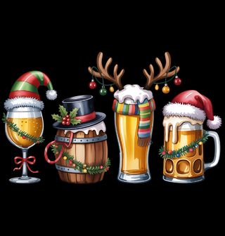 Obrázek 2 produktu Pánské tričko Vánoční Točené Pivo