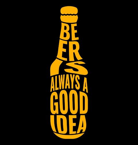 Obrázek produktu Pánské tričko Pivo je vždycky dobrý nápad