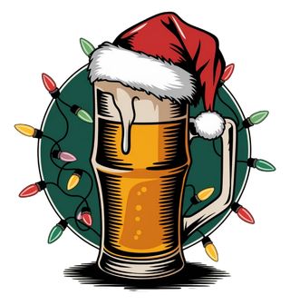 Obrázek 2 produktu Dámské tričko Vánoční Ozdobené Pivo