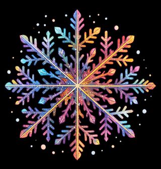 Obrázek 2 produktu Dětské tričko Kouzelná Zimní Vločka