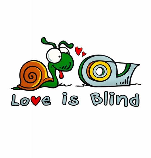 Obrázek produktu Dětské tričko Love Is Blind Láska je Slepá 
