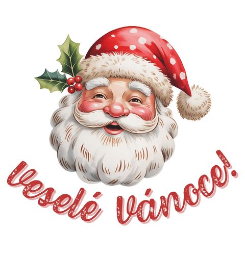 Obrázek produktu Dámské tričko Veselý Santa Veselé Vánoce