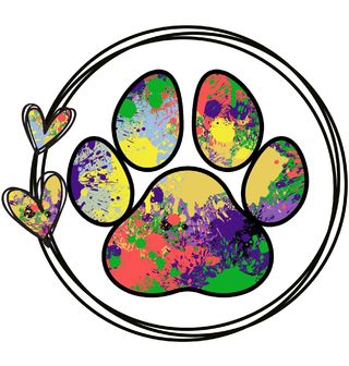 Obrázek 2 produktu Dámské tričko Barevná Psí Tlapka