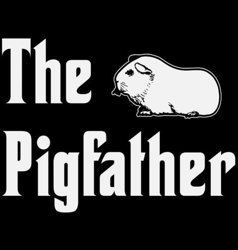 Obrázek produktu Pánské tričko The Pigfather Kmotr Morčat