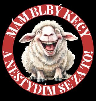 Obrázek 1 produktu Pánská mikina Mám blbý kecy a nestydím se za to!