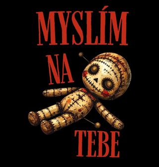 Obrázek 2 produktu Pánské tričko Voodoo Panenka Myslím na tebe