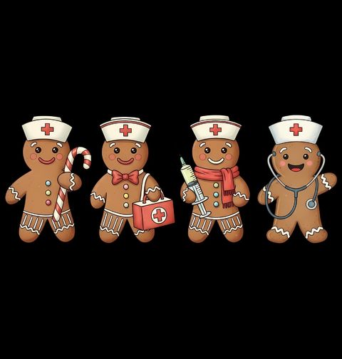 Obrázek produktu Pánské tričko Vánoční Perníčkový Tým Lékařů