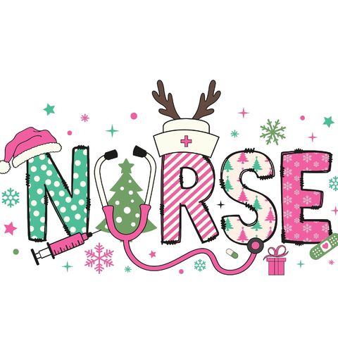 Obrázek produktu Pánské tričko Vánoční Zdravotní Sestrička Nurse