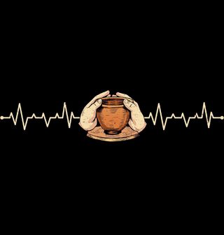 Obrázek 2 produktu Dětské tričko Kardiogram a Keramika