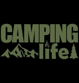 Obrázek 2 produktu Dětské tričko Život Kempaře Camping life