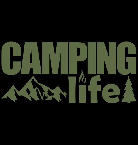 Obrázek produktu Dětské tričko Život Kempaře Camping life