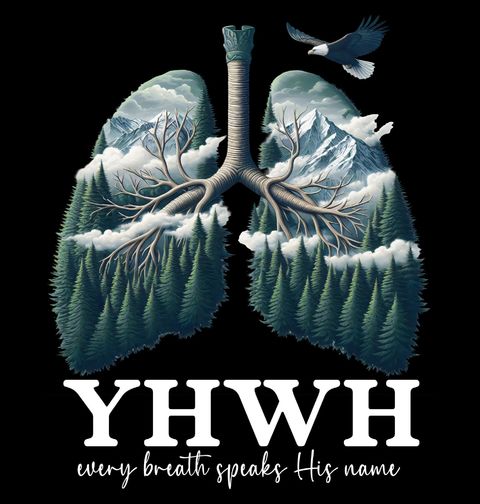 Obrázek produktu Pánské tričko Boží Plíce Every breath speaks His name