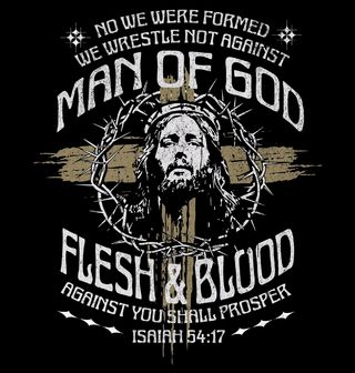 Obrázek 2 produktu Pánské tričko Nezlomitelný Ježíš Kristus