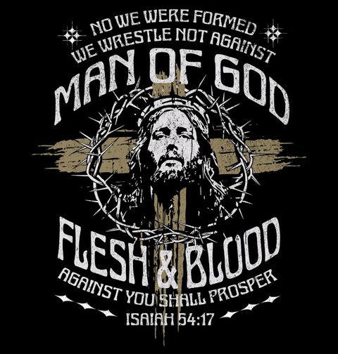 Obrázek produktu Pánské tričko Nezlomitelný Ježíš Kristus