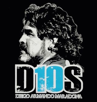 Obrázek 2 produktu Pánské tričko Maradona D10S (Velikost: S)