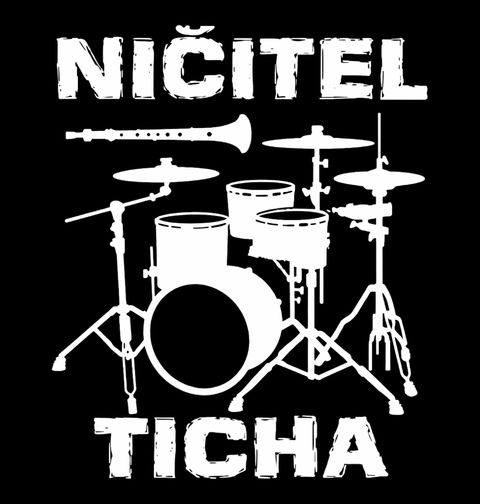 Obrázek produktu Dámské tričko Bubeník Ničitel Ticha