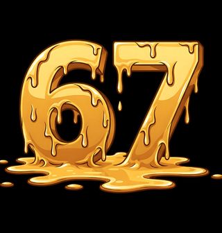 Obrázek 2 produktu Dámské tričko Six Seven ze Zlata 67 Meme