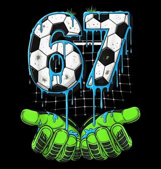 Obrázek 2 produktu Dámské tričko 67 v Rukou Brankáře Six Seven