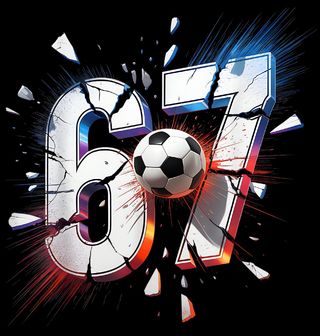 Obrázek 2 produktu Dětské tričko Střela Fotbalového Míče 67 Six Seven