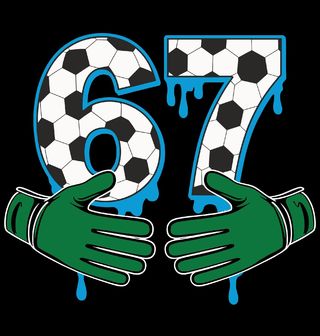 Obrázek 2 produktu Pánské tričko 67 v Rukou Fotbalisty Six Seven