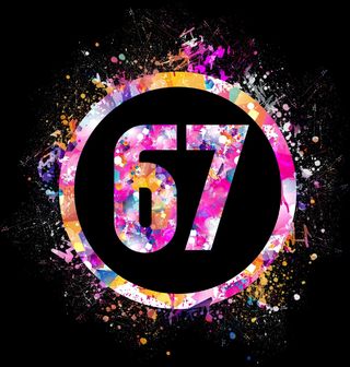 Obrázek 2 produktu Pánská mikina Barevná Exploze 67 Six Seven Meme