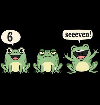 Obrázek 2 produktu Dámské tričko Žabí Meme 67 Six Seeeven!