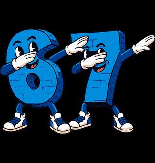 Obrázek 2 produktu Pánské tričko Dabující Čísla 67 Six Seven