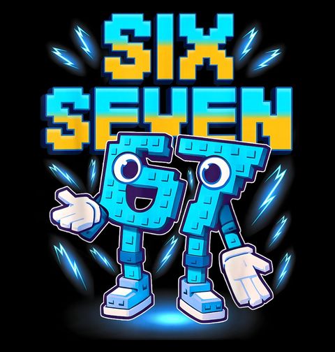 Obrázek produktu Dámské tričko Elektrická Čísla 67 Six Seven