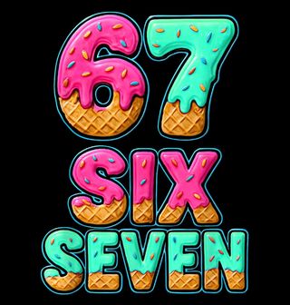 Obrázek 2 produktu Pánské tričko Zmrzlina Šest Sedm 67 Six Seven