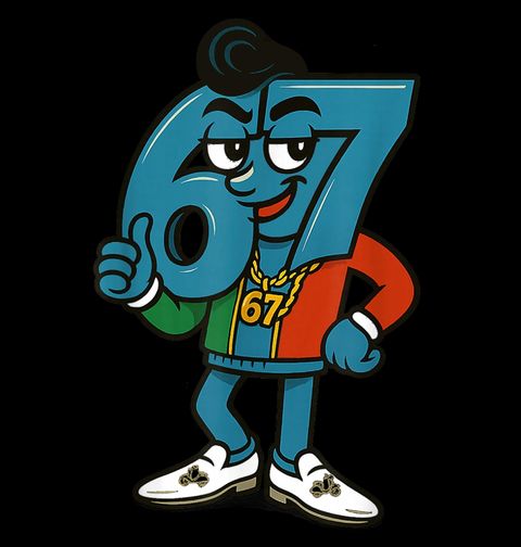 Obrázek produktu Pánské tričko Italská Legenda 67 Six Seven