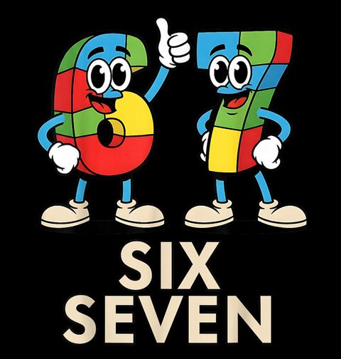 Obrázek produktu Pánské tričko Barevná Dvojka 67 Six Seven