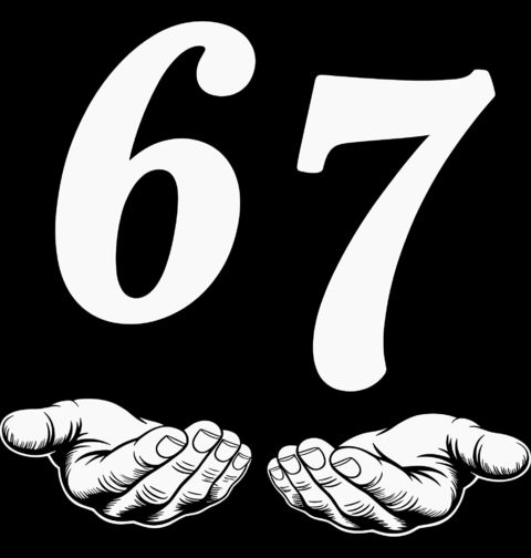 Obrázek produktu Dětské tričko Síla 67 v Rukou Six Seven