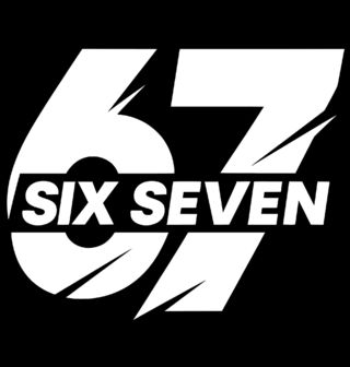 Obrázek 2 produktu Dámské tričko Internetové Šílenství 67 Six Seven Meme