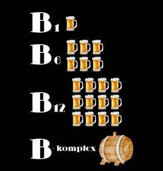 Obrázek 2 produktu Pánská mikina Pivní dávkování B-vitaminů