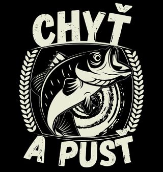 Obrázek 2 produktu Pánská mikina Dravá Ryba Chyť a pusť