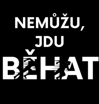 Obrázek 2 produktu Pánská mikina Nemůžu, jdu běhat