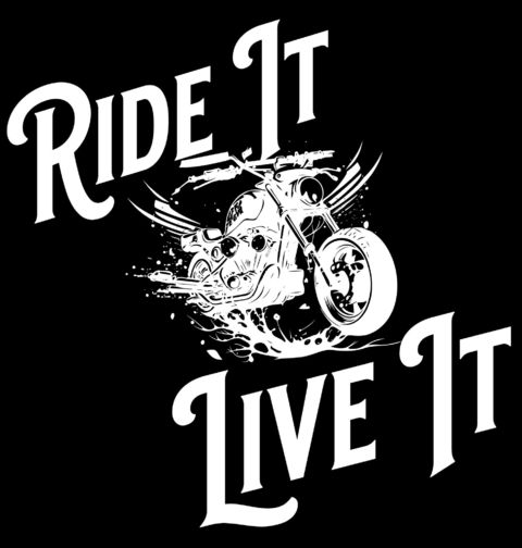 Obrázek produktu Pánská mikina Jezdi na tom Žij tím Ride It, Live It