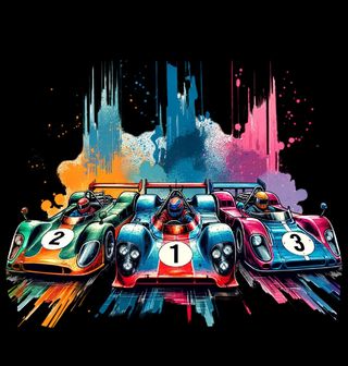 Obrázek 2 produktu Pánská mikina Vítězná Trojice Le Mans