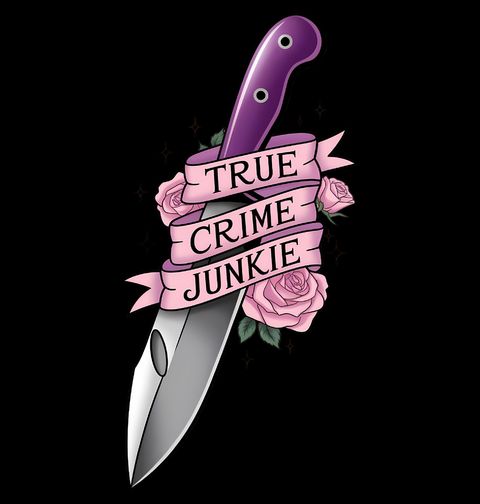 Obrázek produktu Dámské tričko Milovník skutečných případů True Crime Junkie