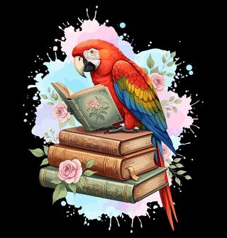Obrázek 2 produktu Pánská mikina Papoušek Ara červený mezi Knihami