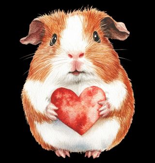 Obrázek 2 produktu Dámské tričko Morče se Srdcem