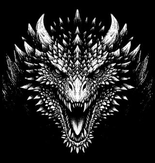 Obrázek 2 produktu Dámské tričko Temný Šupinatý Drak