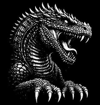 Obrázek 2 produktu Dámské tričko Drak z Hlubin Temnoty