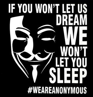 Obrázek 2 produktu Dámské tričko Anonymous WE ARE ANONYMOUS