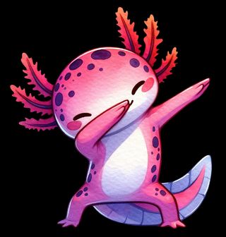 Obrázek 2 produktu Pánská mikina Dabující Axolotl